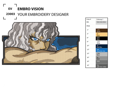 Custom Griffith Embroidery Design - Perfect Embroidery File for Embroidery Machine