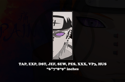 NAGATO anime Embroidery Design - Instant Download Embroidery Design Best for Embroidery Machine