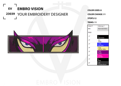 Custom Femto Griffith Embroidery Design - Perfect Embroidery File for Embroidery Machine